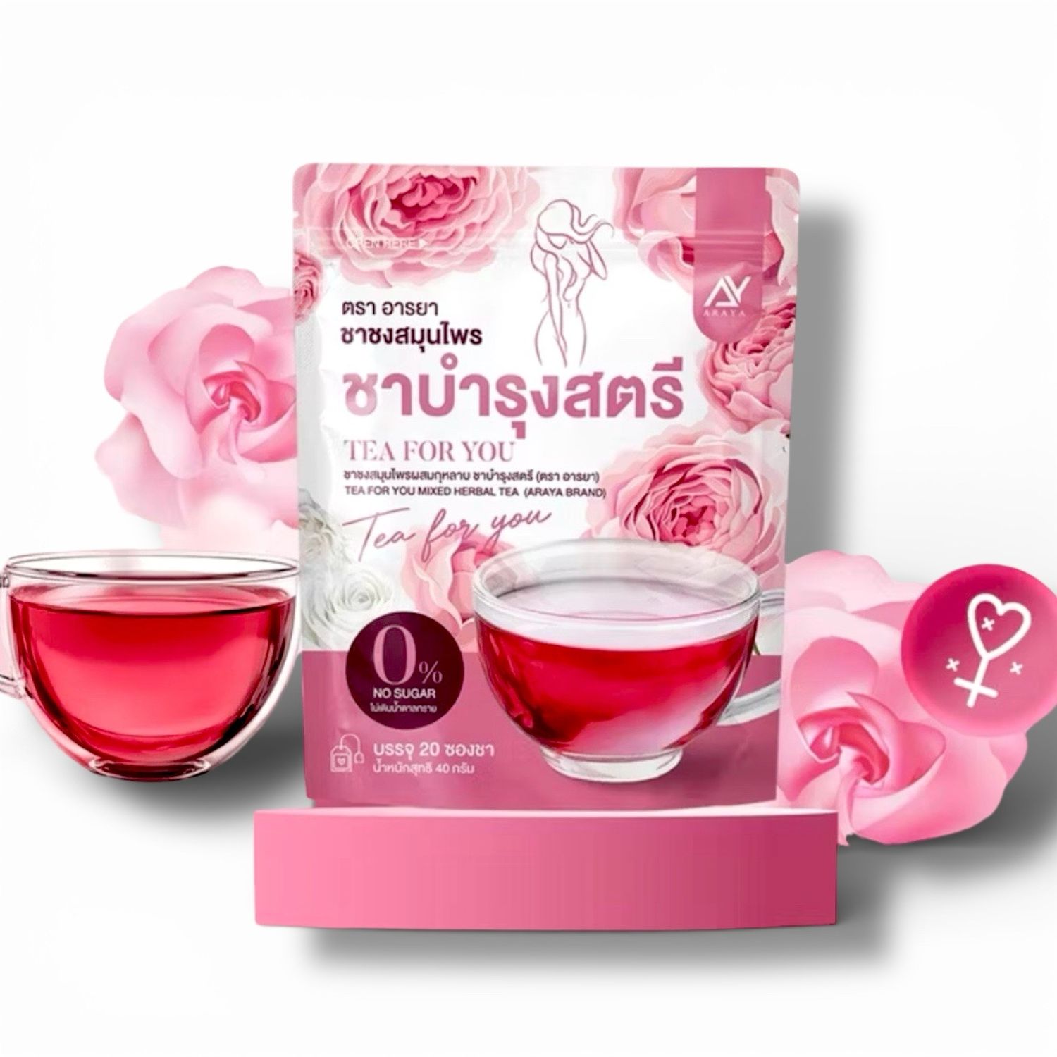 Araya Tea for Lady – 20 Sachets Araya Tea for Lady – 20 Sachets