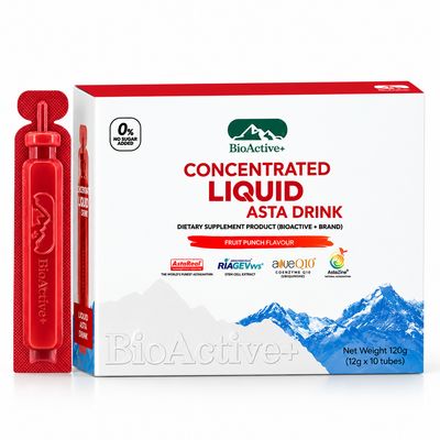 BIOACTIVE+ CONCENTRATED LIQUID ASTA DRINK (10 Tubes) BIOACTIVE+ CONCENTRATED LIQUID ASTA DRINK (10 Tubes)