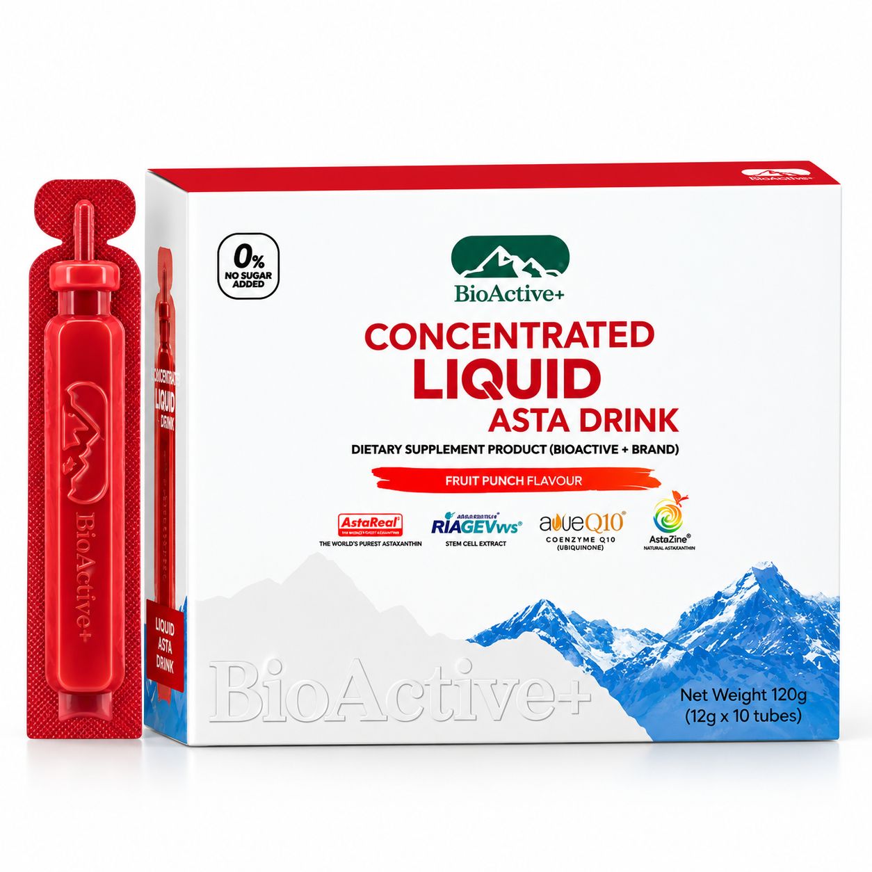 BIOACTIVE+ CONCENTRATED LIQUID ASTA DRINK (10 Tubes) BIOACTIVE+ CONCENTRATED LIQUID ASTA DRINK (10 Tubes)