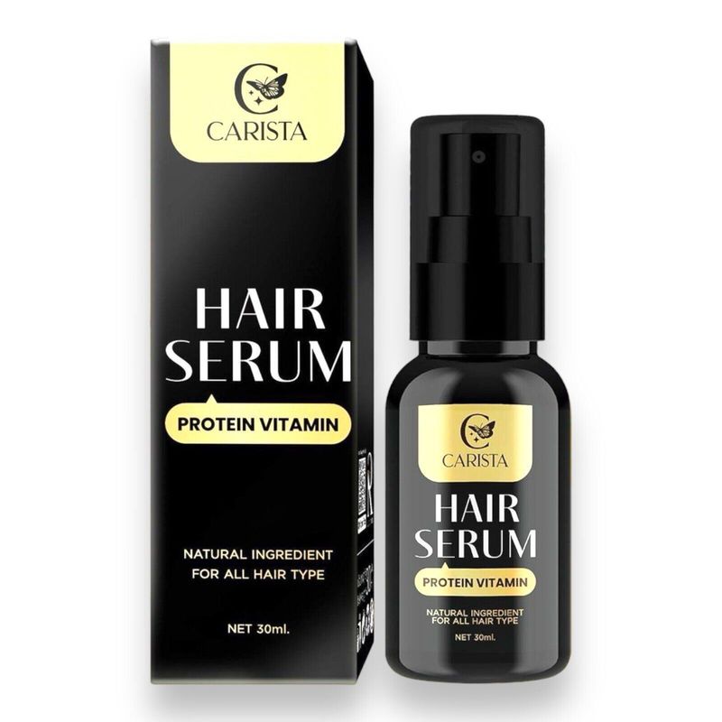 Carista Hair Serum Protein Vitamin 30ml Anti Hair Loss Nourish Restore Healthy Hair
