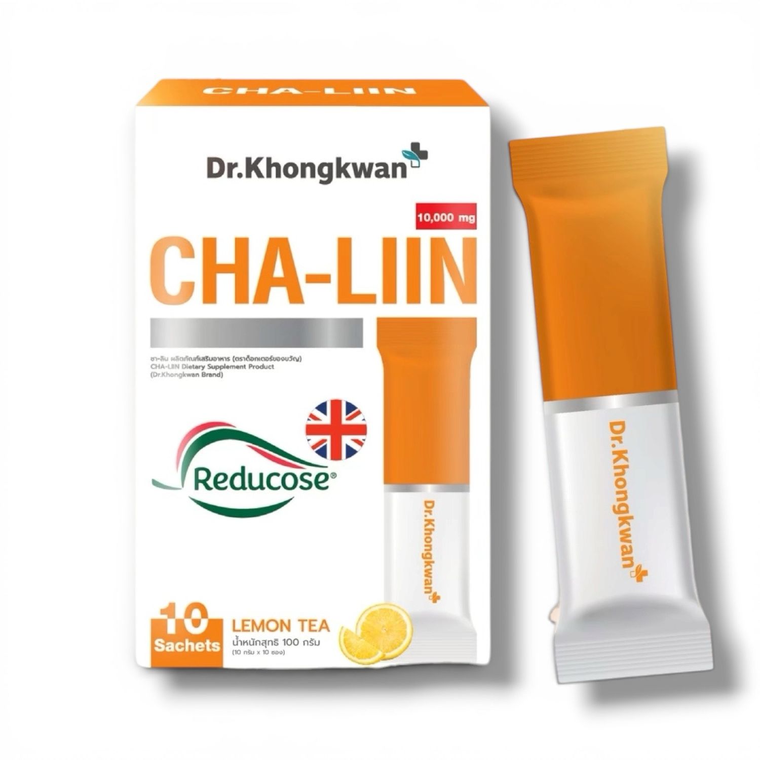 Cha-Liin Lemon Tea by Dr. Khongkwan 10 Sachets