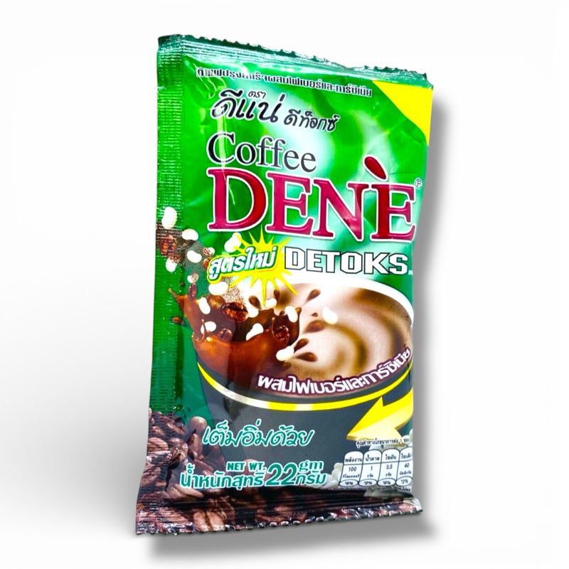 Dene Coffee Detox Fiber with Collagen & Garcinia – 30 Sachets
