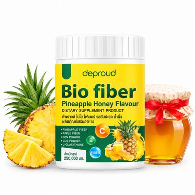 Deproud Bio Fiber Pineapple Honey Mixed Glutathione 250g Deproud Bio Fiber Pineapple Honey Mixed Glutathione 250g