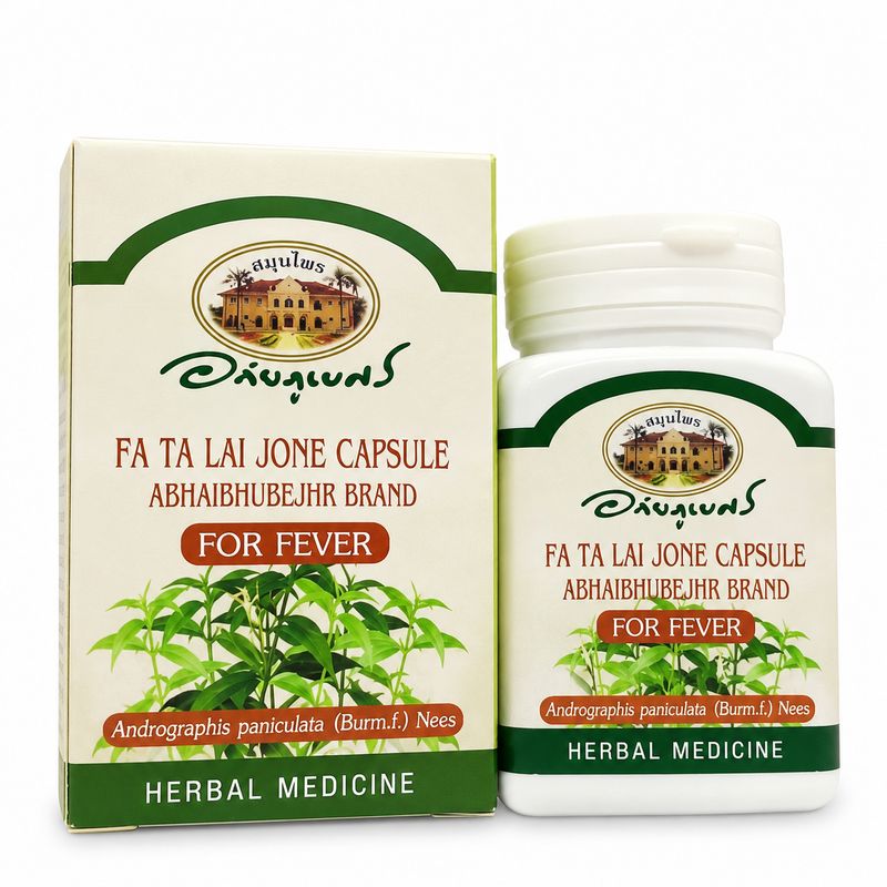 Fa Ta Lai Jone 60 Capsules Abhaibhubejhr  Thai Herb 400mg
