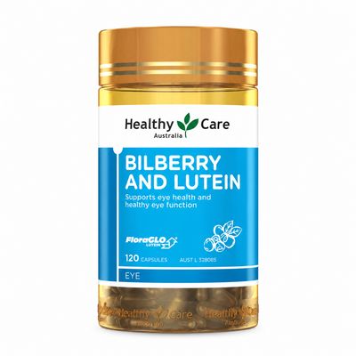 Healthy Care Bilberry and Lutein 120 Capsules Healthy Care Bilberry and Lutein 120 Capsules