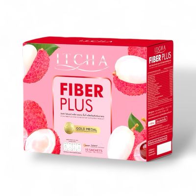Itcha Fiber Plus Rose Lynchee Powder (10 Sachects)