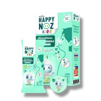 Organic Onion Sticker Happy Noz Green Formula Kids (6 Pcs)
