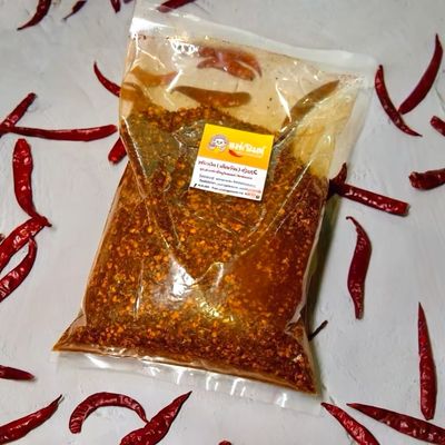Original Thai  Ground Chilli traditional Homemade 500g Very Hot and Spicy
