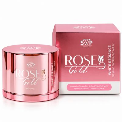 SWP Rose Gold White Radiance Firming Overnight Face Mask Brightening Skin 15g SWP Rose Gold White Radiance Firming Overnight Face Mask Brightening Skin 15g