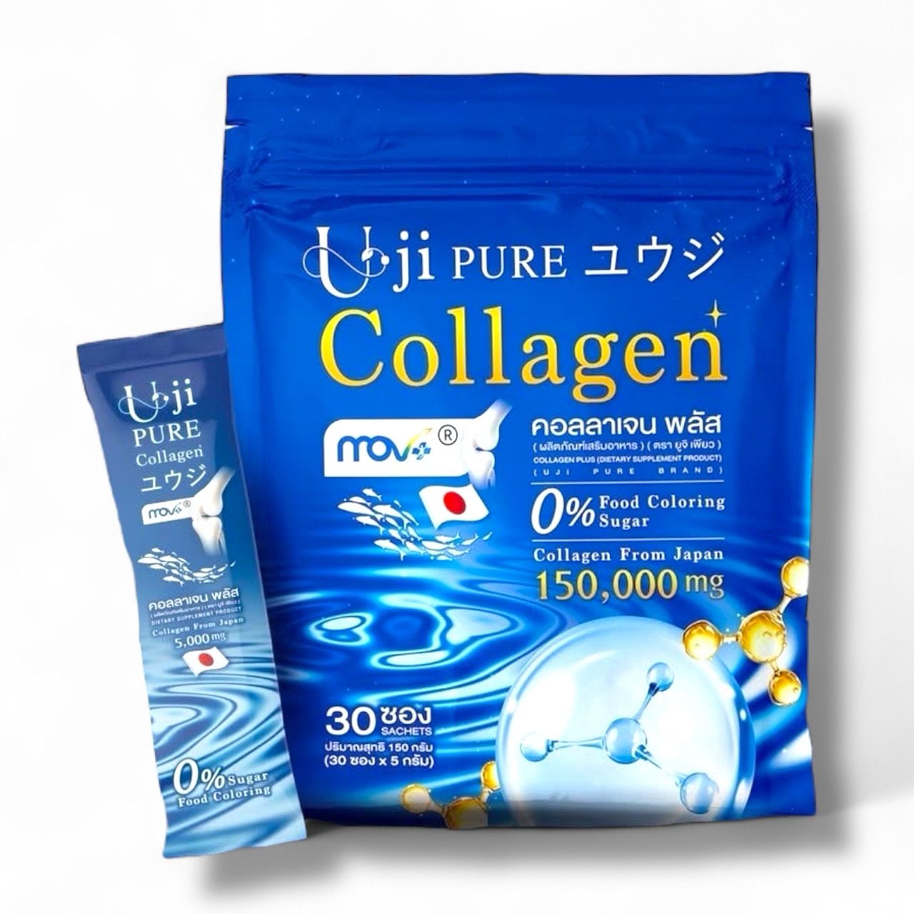 Uji Pure Collagen Type 2 30 Sachets – Premium Joint & Bone Support