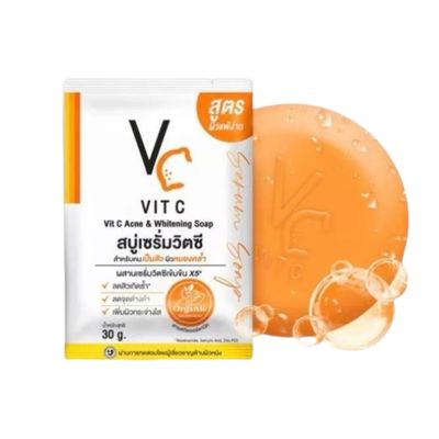 VC Vit C Acne & Whitening Soap (30g)
