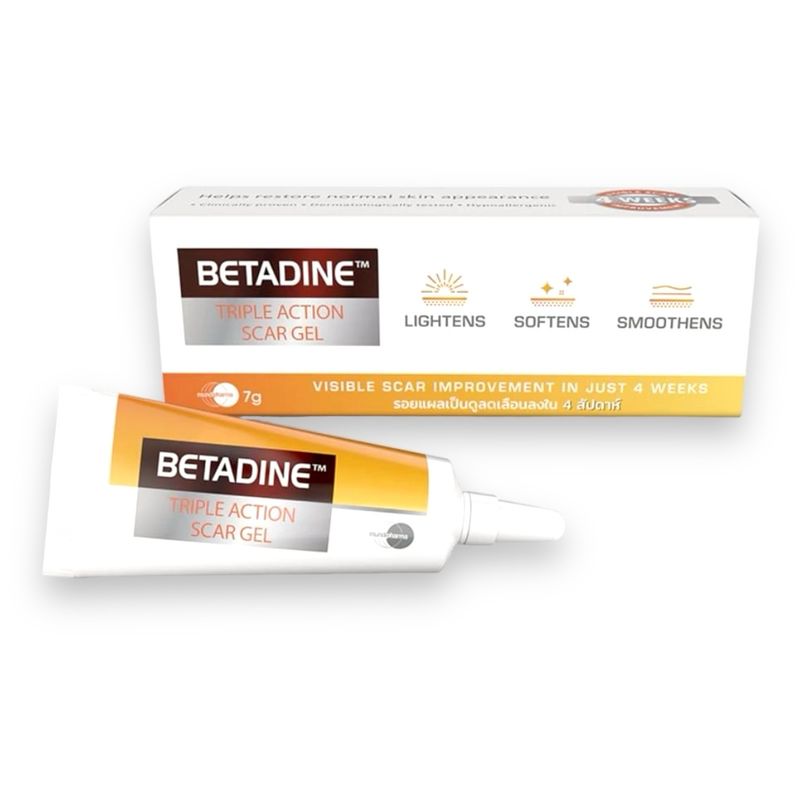 Betadine Triple Action Scar Gel 7 g Betadine Triple Action Scar Gel 7 g