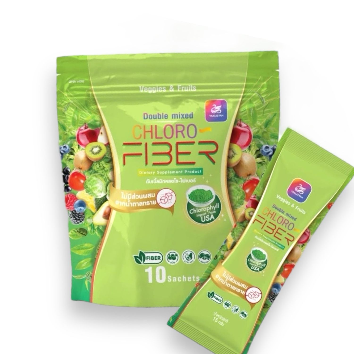 Double Mixed Chloro Fiber 10 Sachets