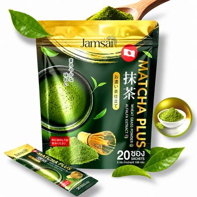 JAMSAI Matcha Plus 20 Sachets JAMSAI Matcha Plus 20 Sachets