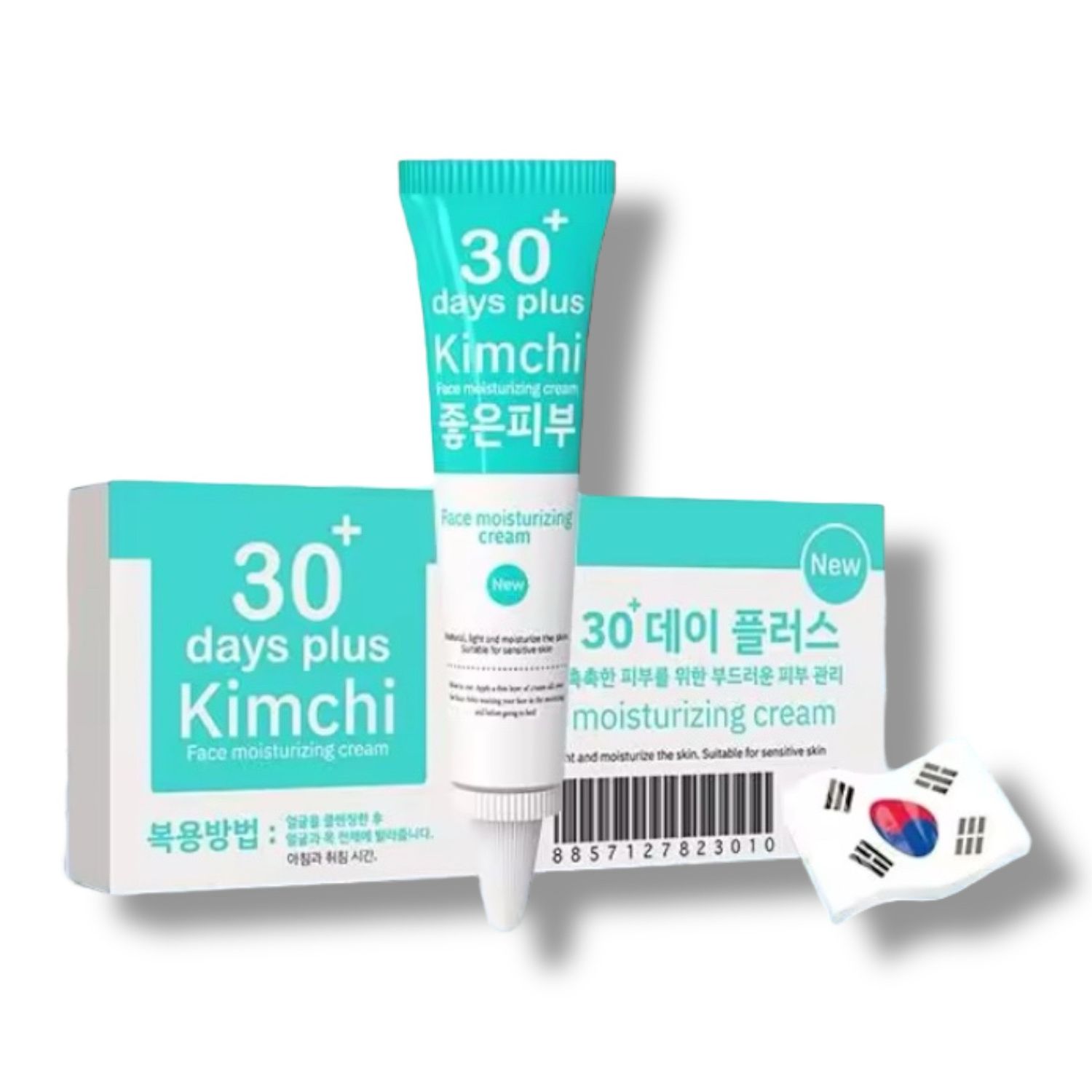 Kimchi Face Cream 30 Days Plus 15 ml removes blemishes, Dark Spot