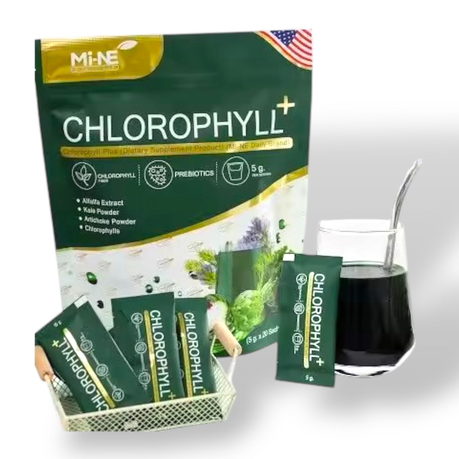 Mi-Ne Chlorophyll (Mine) — 20 Sachets