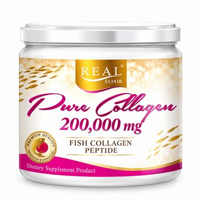 Real Elixir Pure Collagen 200,000 mg Collagen Peptide Real Elixir Pure Collagen 200,000 mg Collagen Peptide