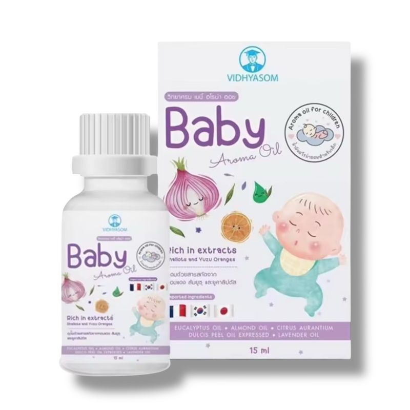 VIDHYASOM Baby Shallots Aroma Oil (15ml)