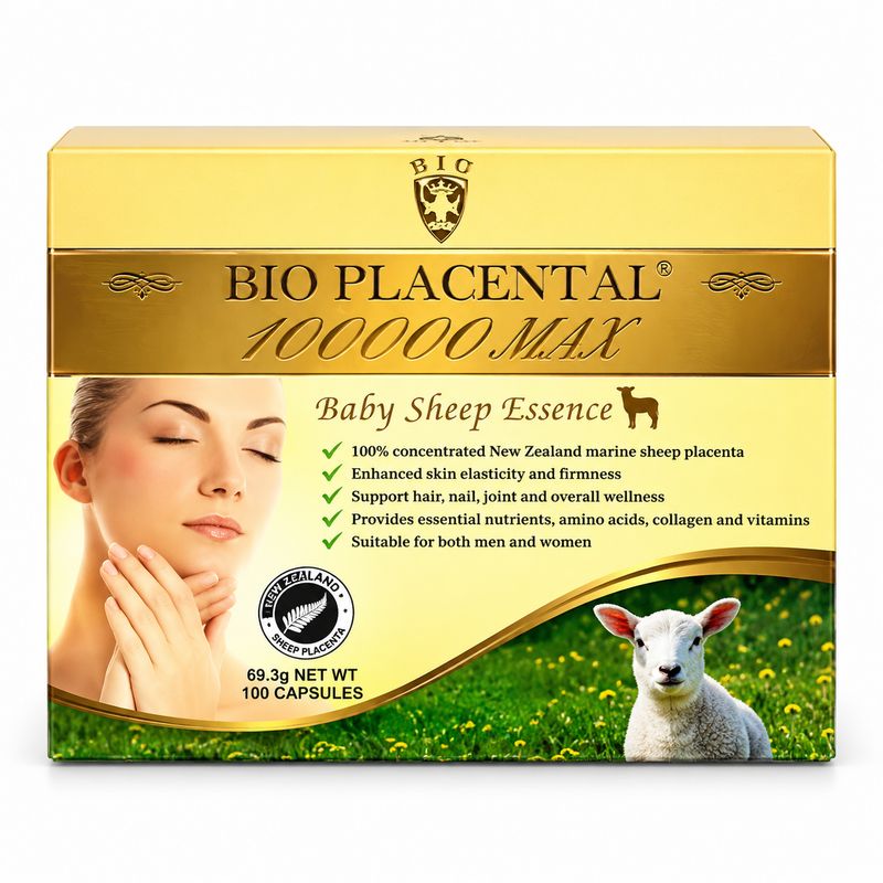 Wealthy Health Bio Placental 100000 Max Baby Sheep Essence 100 Capsules Wealthy Health Bio Placental 100000 Max Baby Sheep Essence 100 Capsules