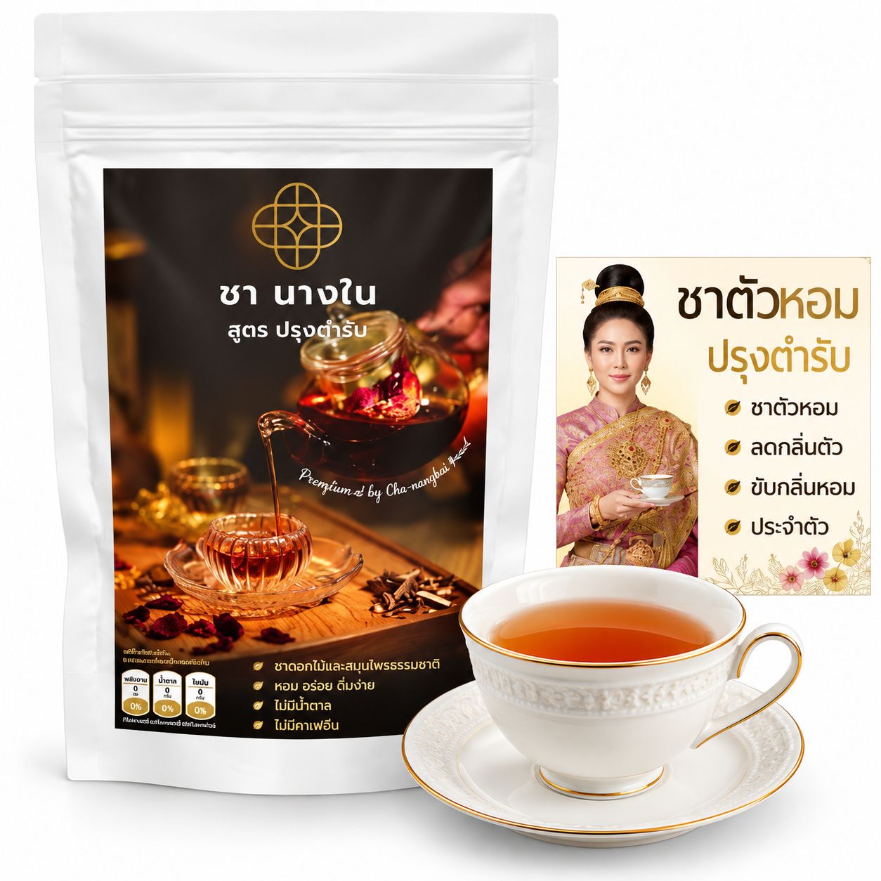 Cha-Nagnai Prungtamrab – Body Fragrance Tea (10 Sachets) Cha-Nagnai Prungtamrab – Body Fragrance Tea (10 Sachets)