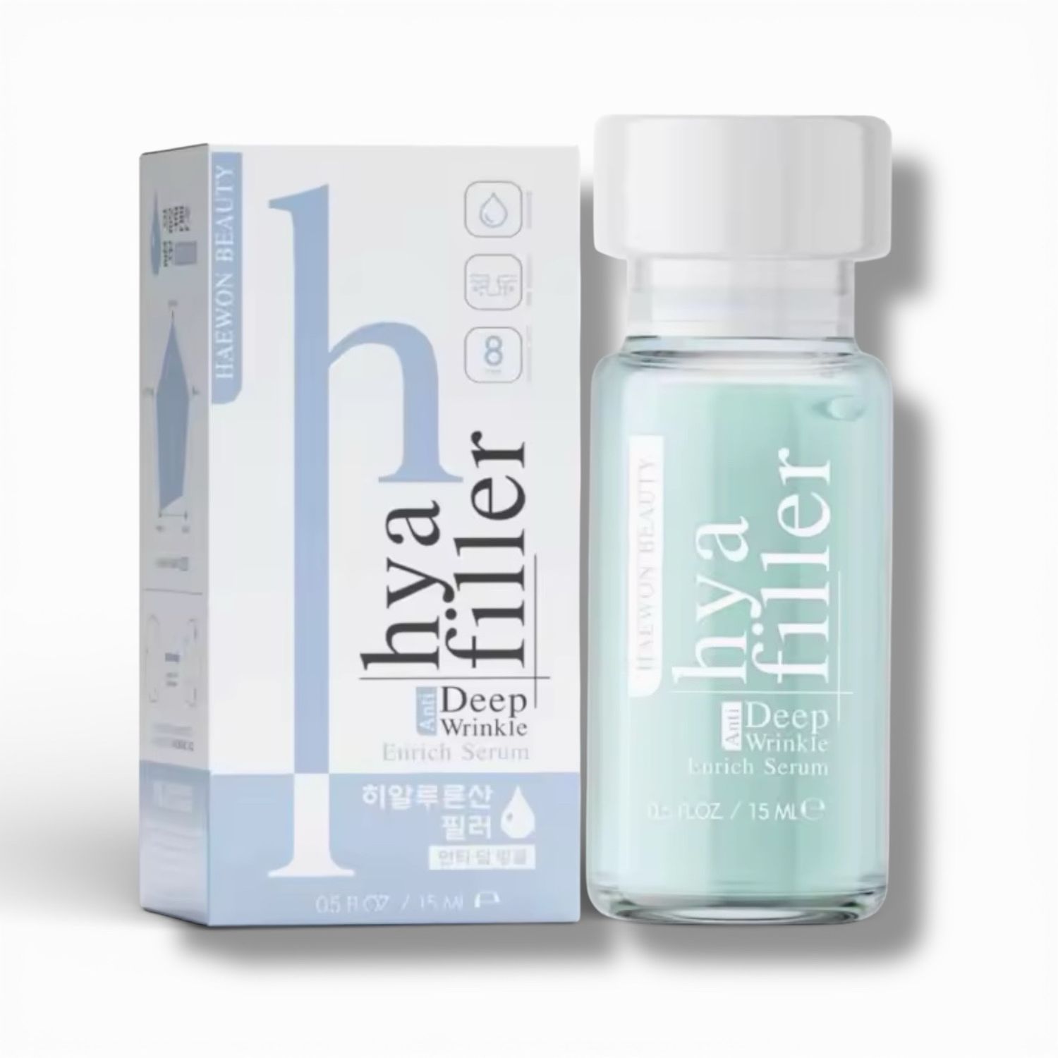 Haewon HYA Filler Hyaluron Serum For Moisture Skin Reduce Wrinkle Aging 30ml