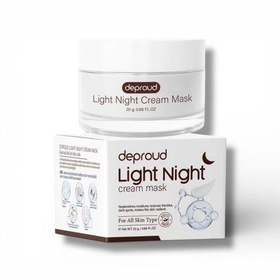 Deproud Light Night Cream Mask - 20g