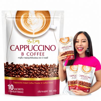 Be Easy Cappuccino B Coffee – 10 Sachets Be Easy Cappuccino B Coffee – 10 Sachets