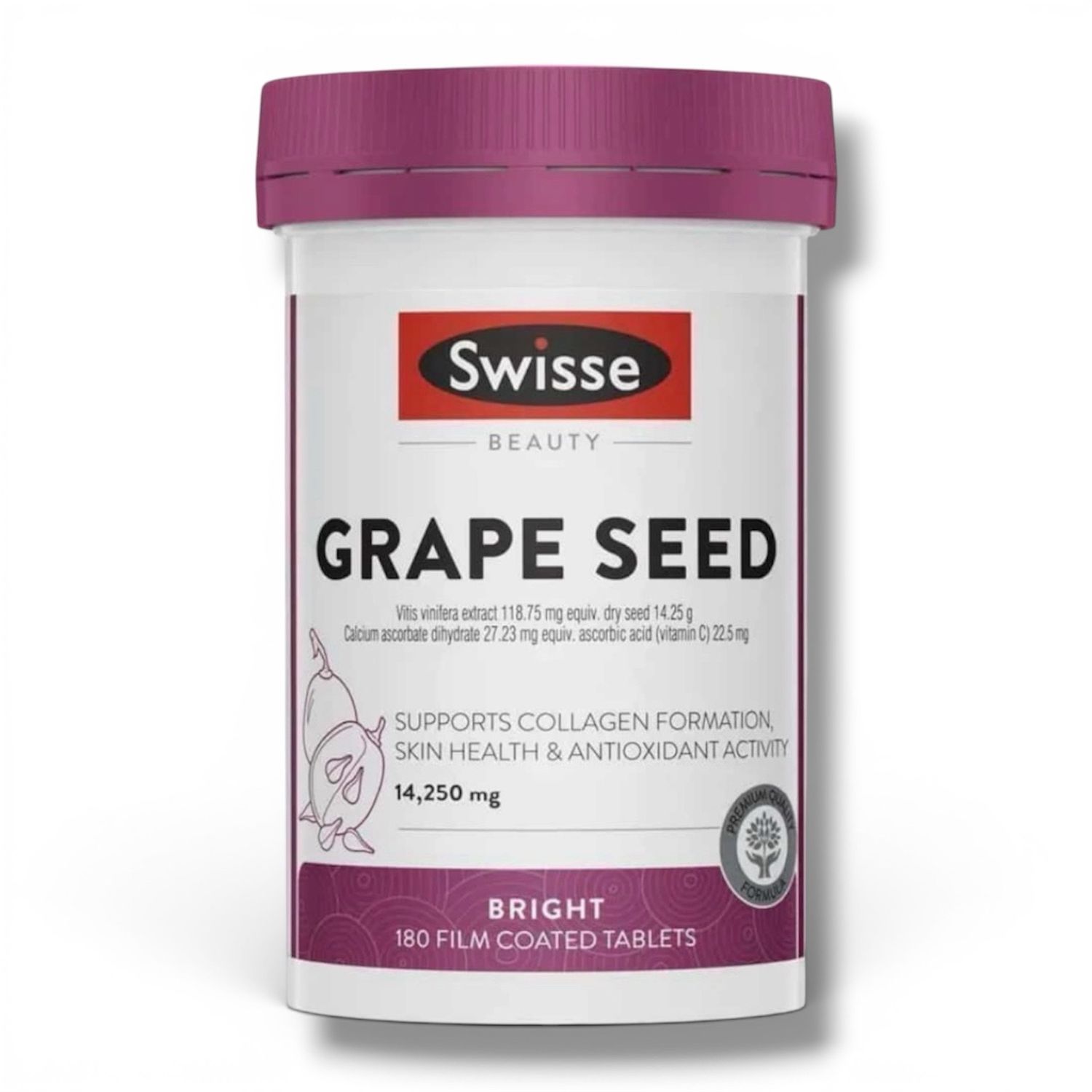 Swisse Grape Seed 14,250mg – 180 Tablets Swisse Grape Seed 14,250mg – 180 Tablets