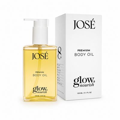 JOSE’ PREMIUM BODY OIL Glow & Nourish – 150ml JOSE’ PREMIUM BODY OIL Glow & Nourish – 150ml