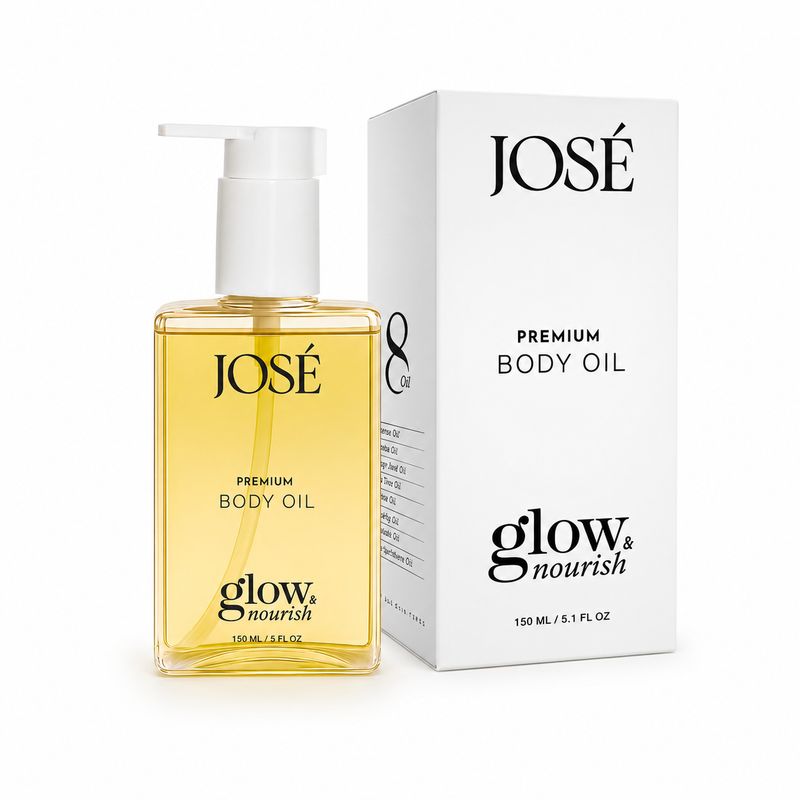 JOSE’ PREMIUM BODY OIL  Glow & Nourish – 150ml