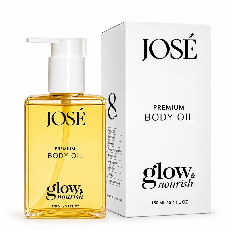 JOSE’ PREMIUM BODY OIL  Glow & Nourish – 150ml