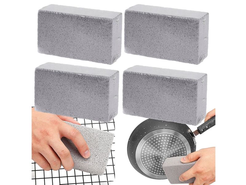 KAMIEŃ DO CZYSZCZENIA GRILA PIEKARNIKA RUSZTU 4 SZT