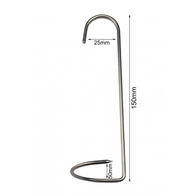 HAK WKRĘCANY DO WĘDZENIA RYB