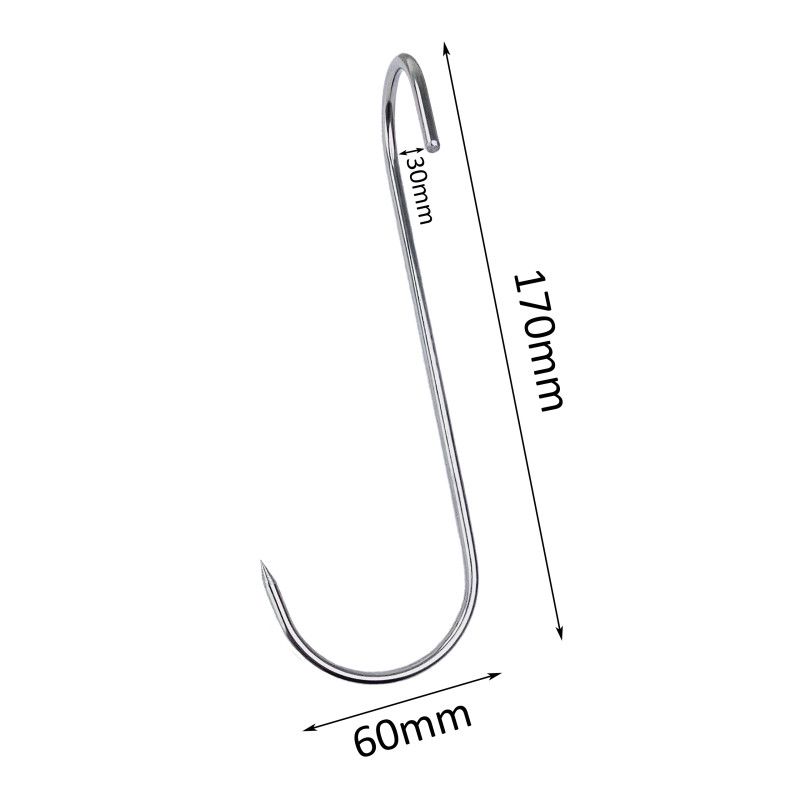 HAK WĘDZARNICZY SKRĘCONY 17 CM fi4