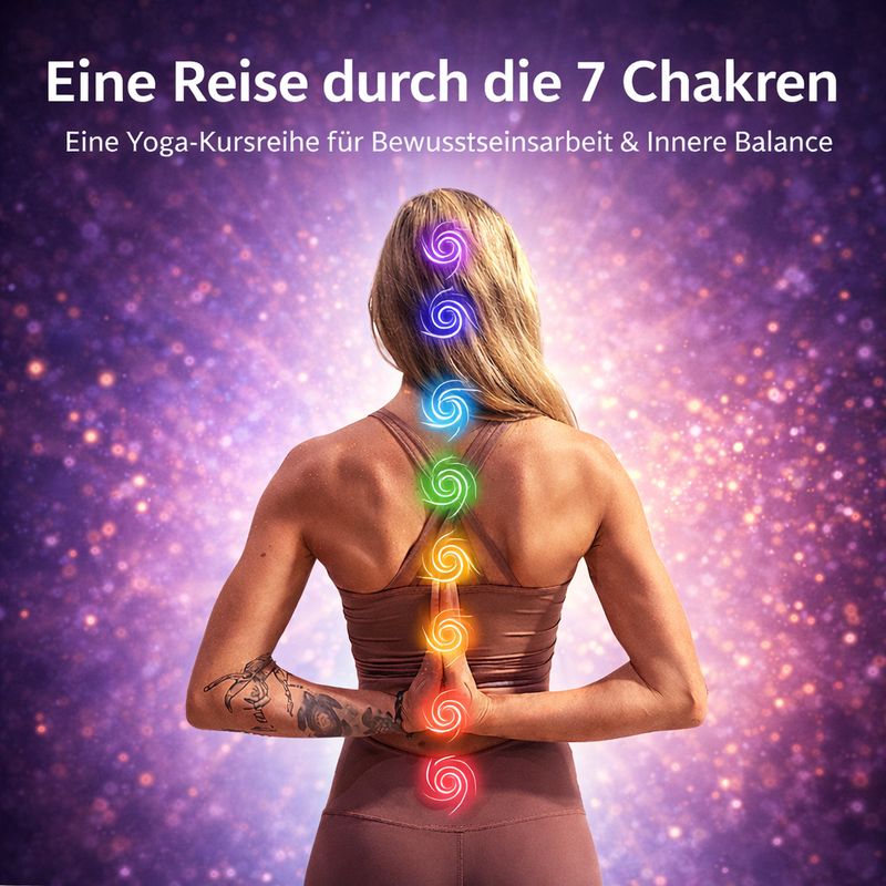 Alle 8 Stunden zum Thema– Eine Reise durch die 7 Chakren