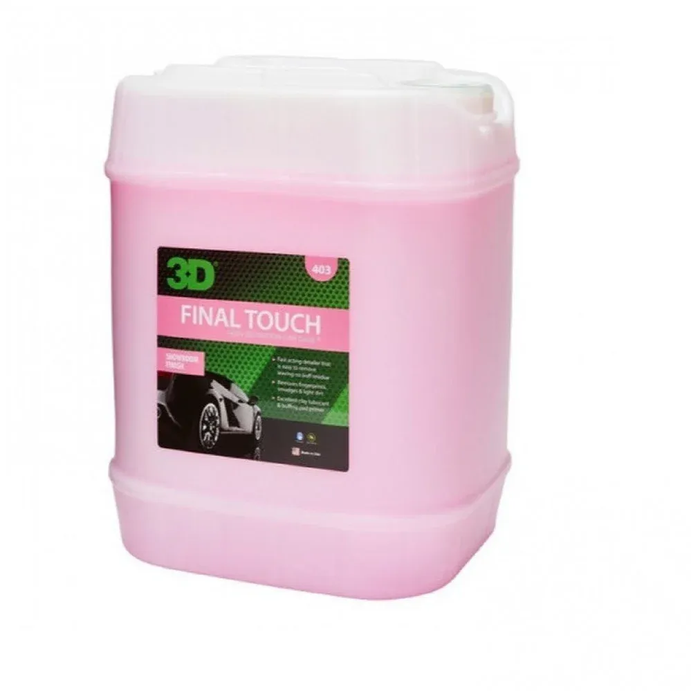 واكس بعد الغسيل -3D- فاينال تاتش 403 وردي 19 لتر
