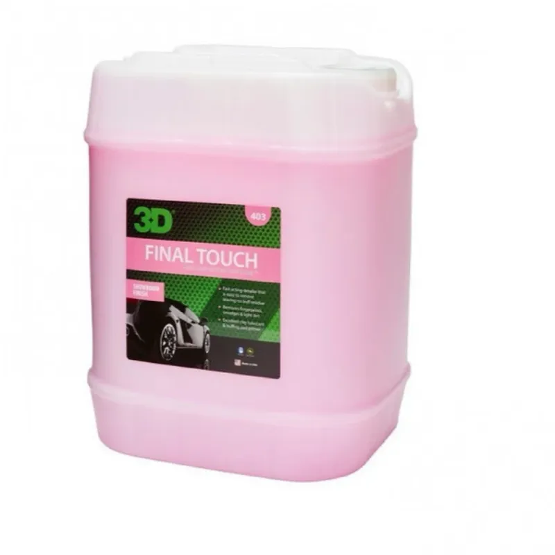 واكس بعد الغسيل -3D- فاينال تاتش 403 وردي 19 لتر