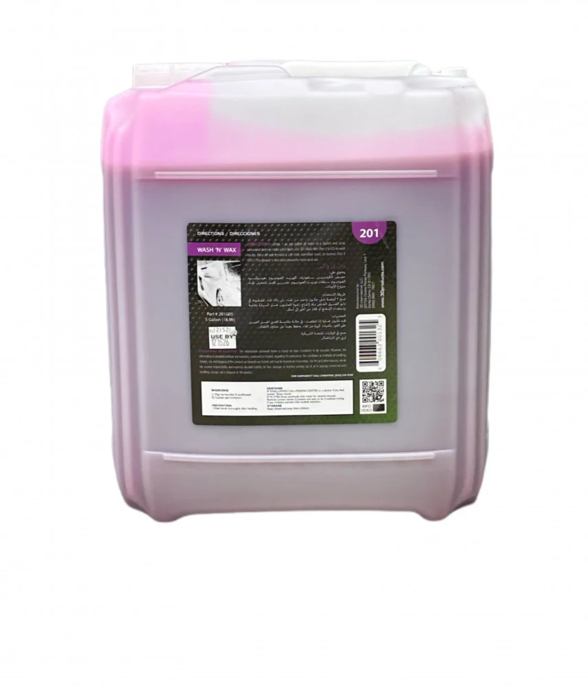 شامبو واكس عالي الجوده من شركة .19لتر.3D
