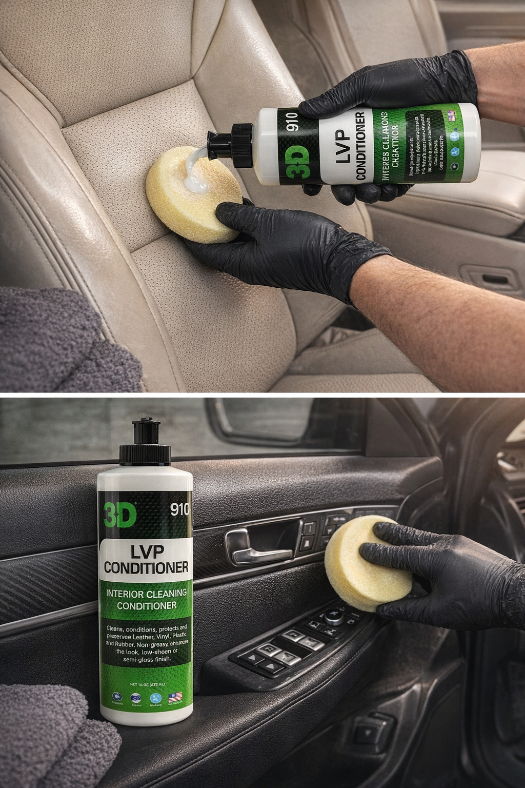 3D LVP Conditioner 16oz — منظف ومرطب أسطح داخلية