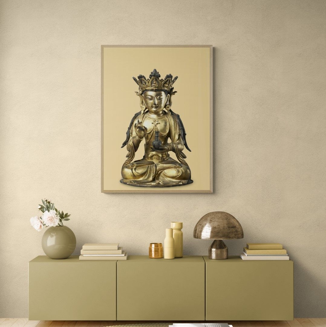 China - Seated  Guanyin – Ming Dynasty