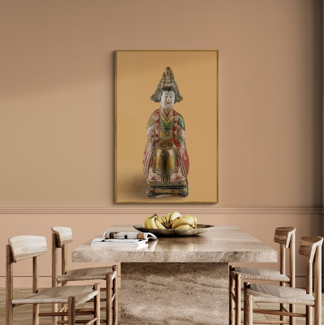 China - Sitting woman – Pottery