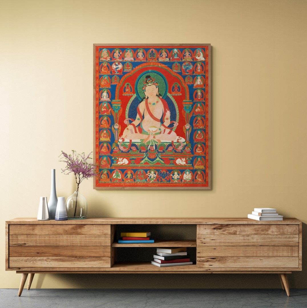 Tibet - Thangka depicting Mahasidda Avadhutipa, ca. 1600