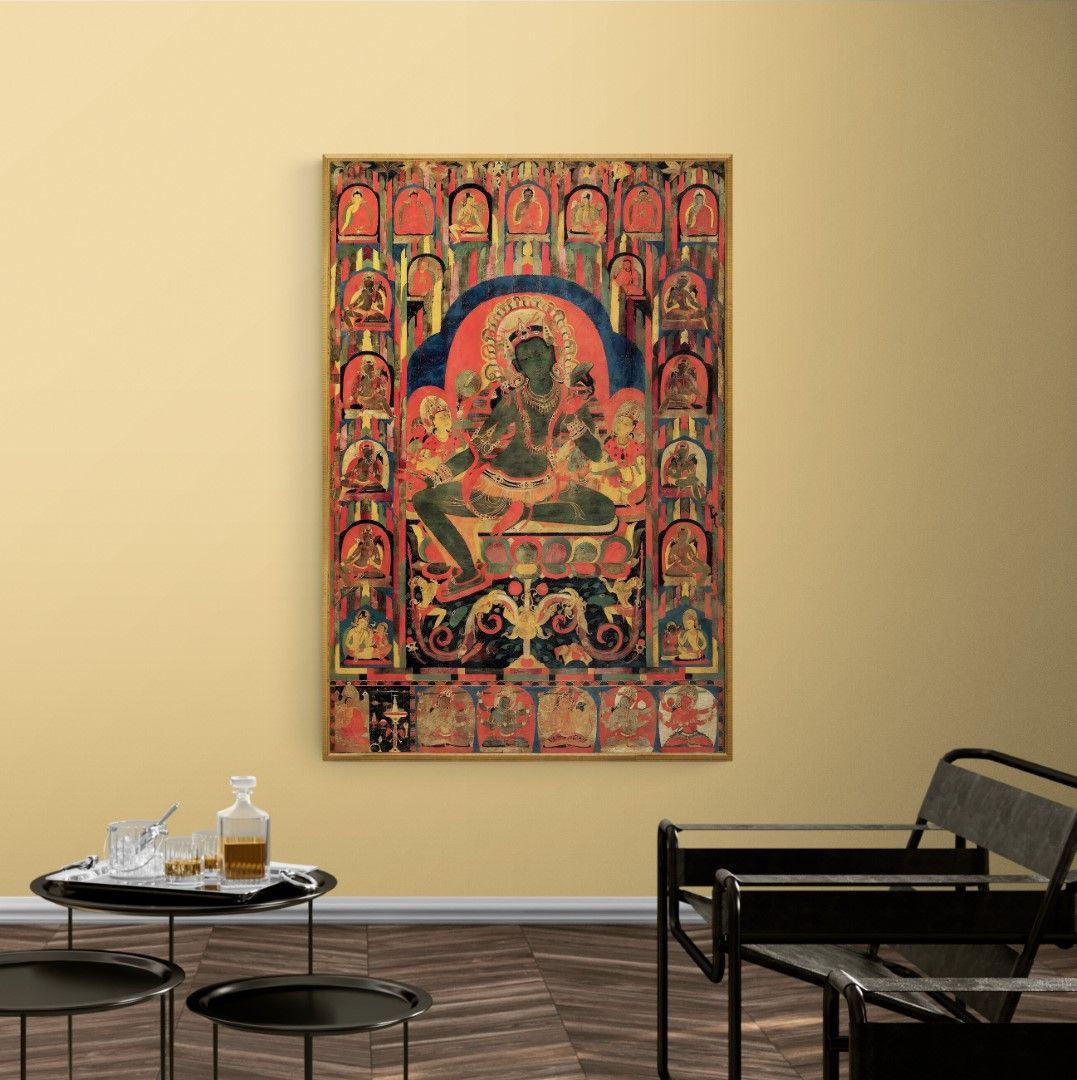 Tibet - Thangka – Ashtamahabhaya Tara - late 12th century