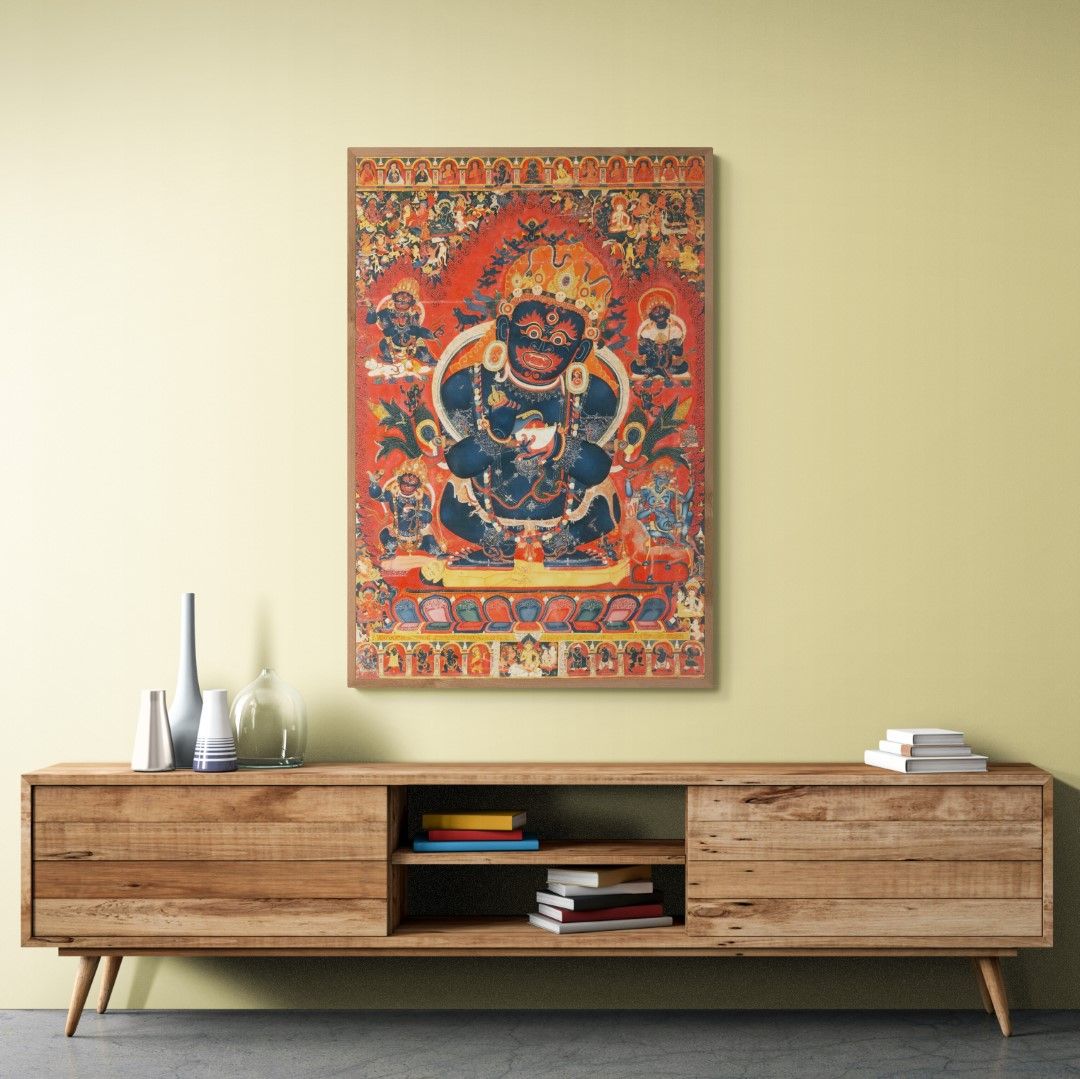 Tibet - Thangka from Central Tibet , 15th century