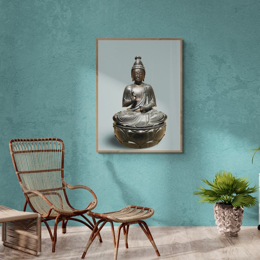 Japan - Bodhisattva Avalokiteshvar, bronze, Edo period, 1615-1868