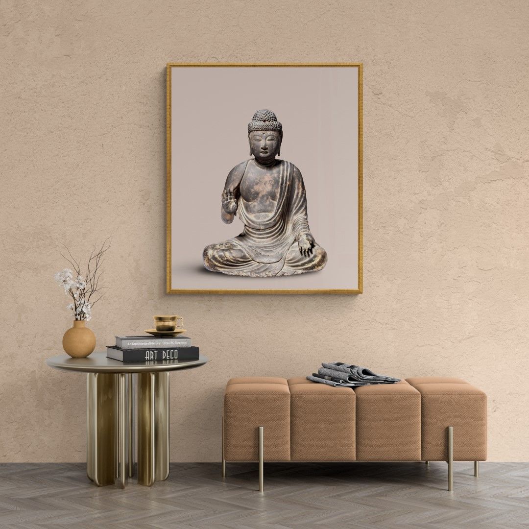 Japan - Bronze Buddha, Kamakura period, 1192-1333