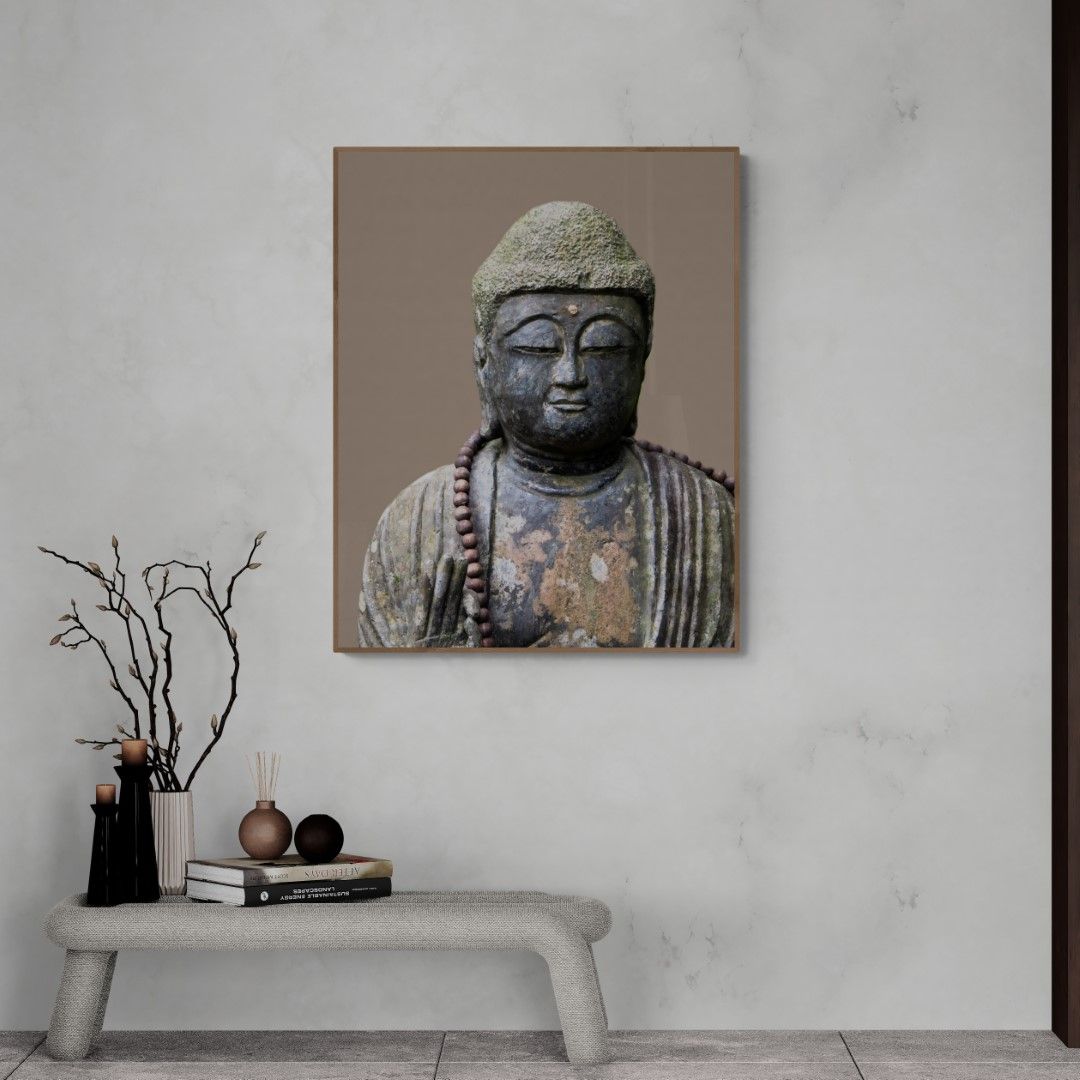 Japan - Stone Buddha, 17th century