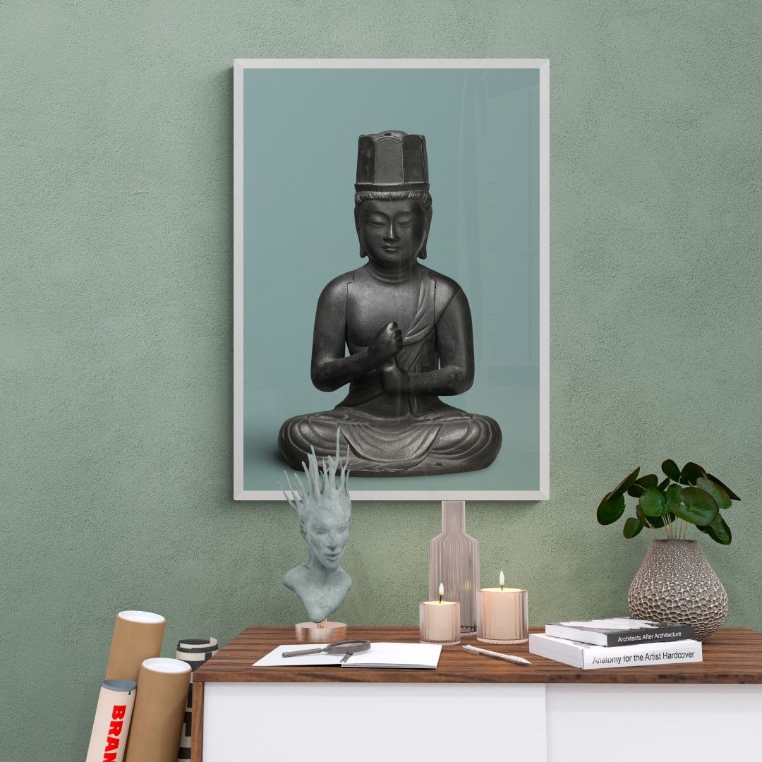 Japan - Danichi, the Buddha of infinite illumination, bronze, 17th-century
