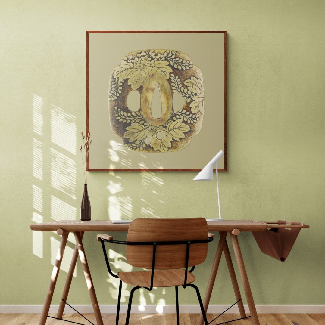 Japan – Tsuba – Sword guard – 17-18th-century Japan – Tsuba – Sword guard – 17-18th-century