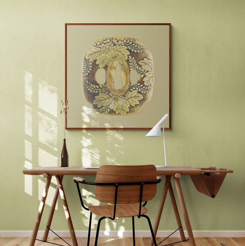 Japan – Tsuba – Sword guard – 17-18th-century